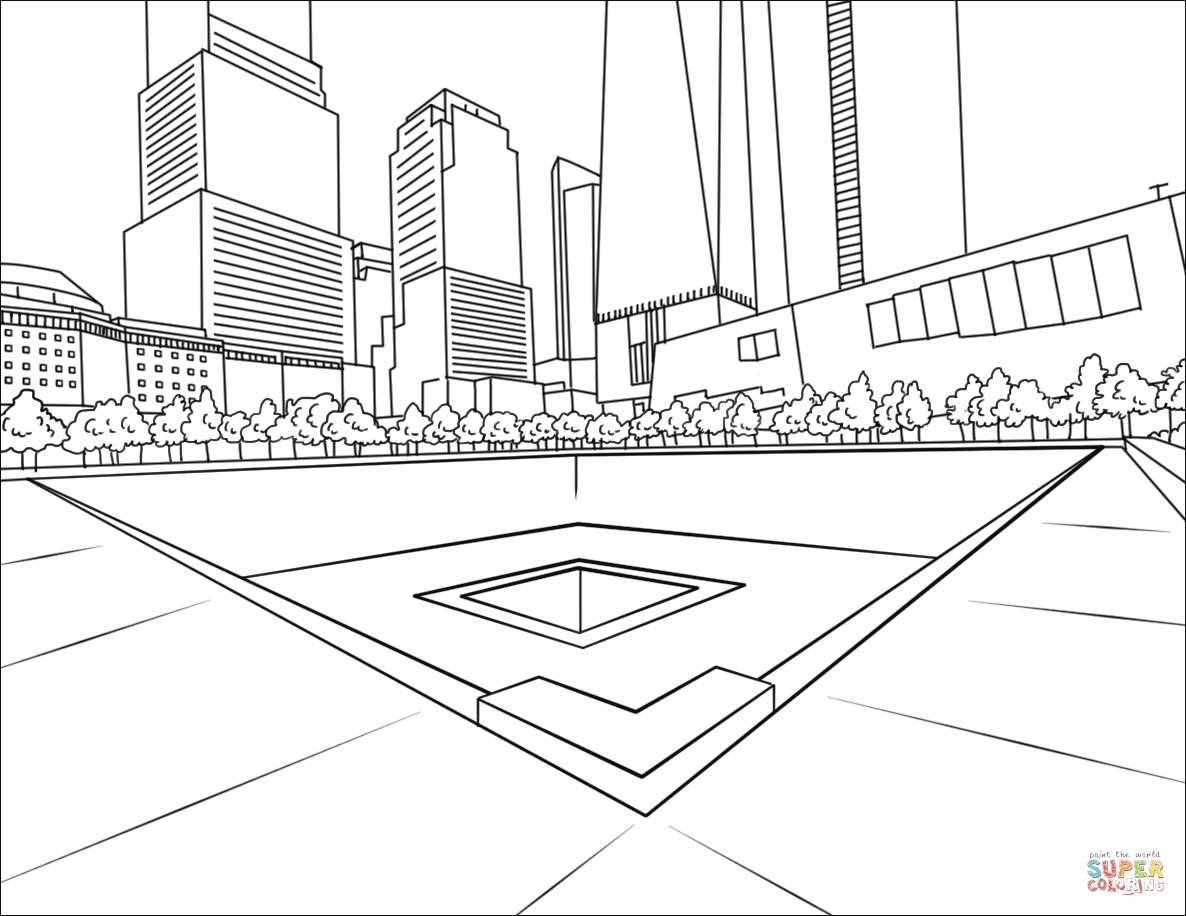 9/11 Coloring Pages Free