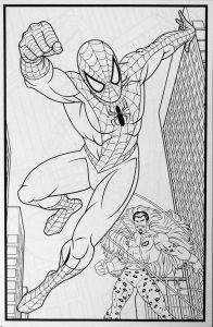 Spiderman Villains Coloring Pages Coloring Home