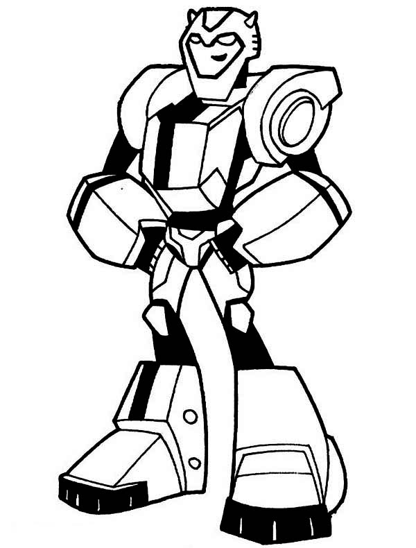 Transformer Coloring Pages Bumblebee