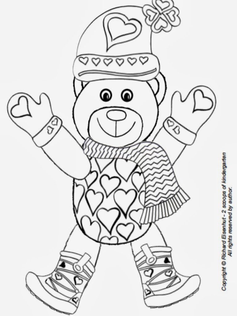 Build A Bear Coloring Pages To Print