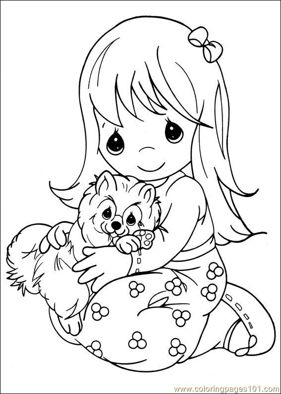 Precious Moments Coloring Pages Pdf