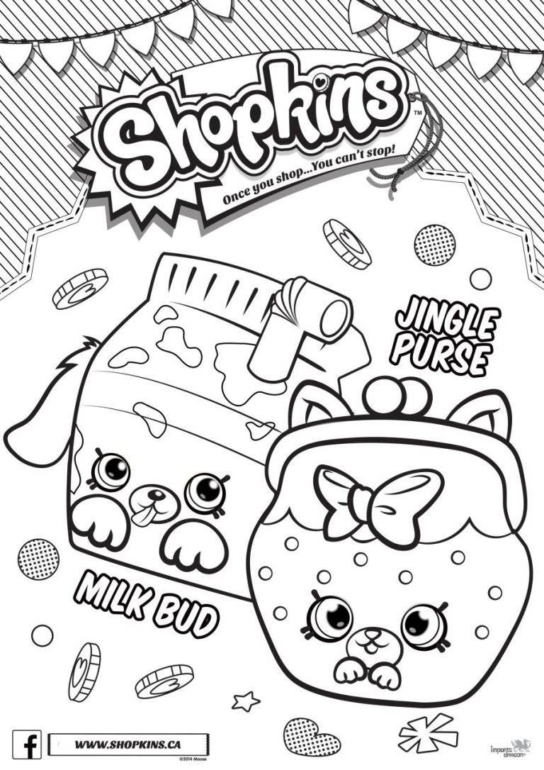 Shopkin Coloring Pages