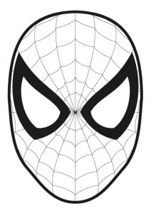 Loudlyeccentric 34 Spiderman Mask Coloring Pages