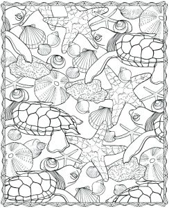 Under The Sea Coloring Pages at Free printable
