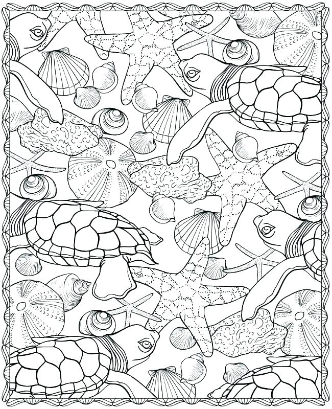 Coloring Pages Of The Ocean