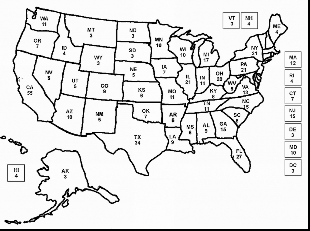 Map Of Us Coloring Page