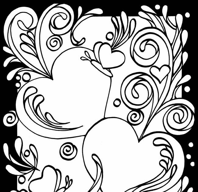Love Coloring Pages Pdf
