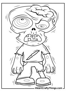 Printable Zombie Coloring Pages (Updated 2021)
