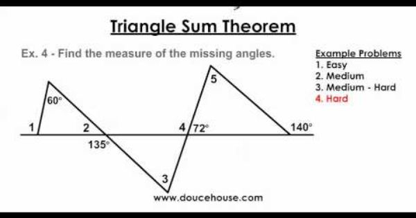 Triangle Sum Theorem Worksheet Answers Pdf