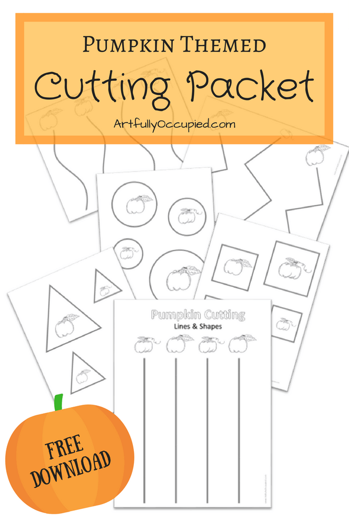 Free Fall Cutting Worksheets
