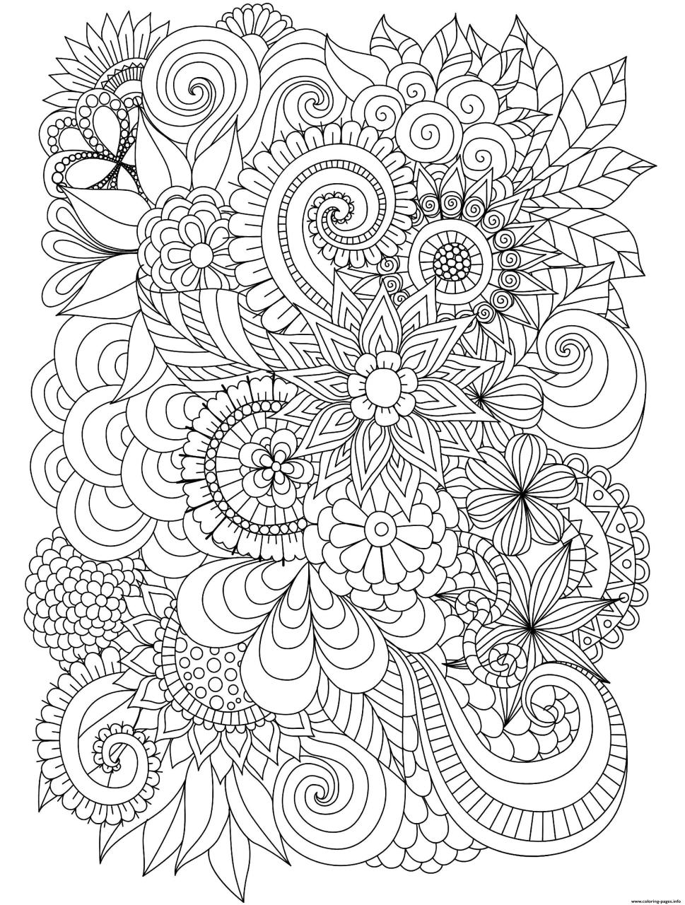 Coloring Page Hard