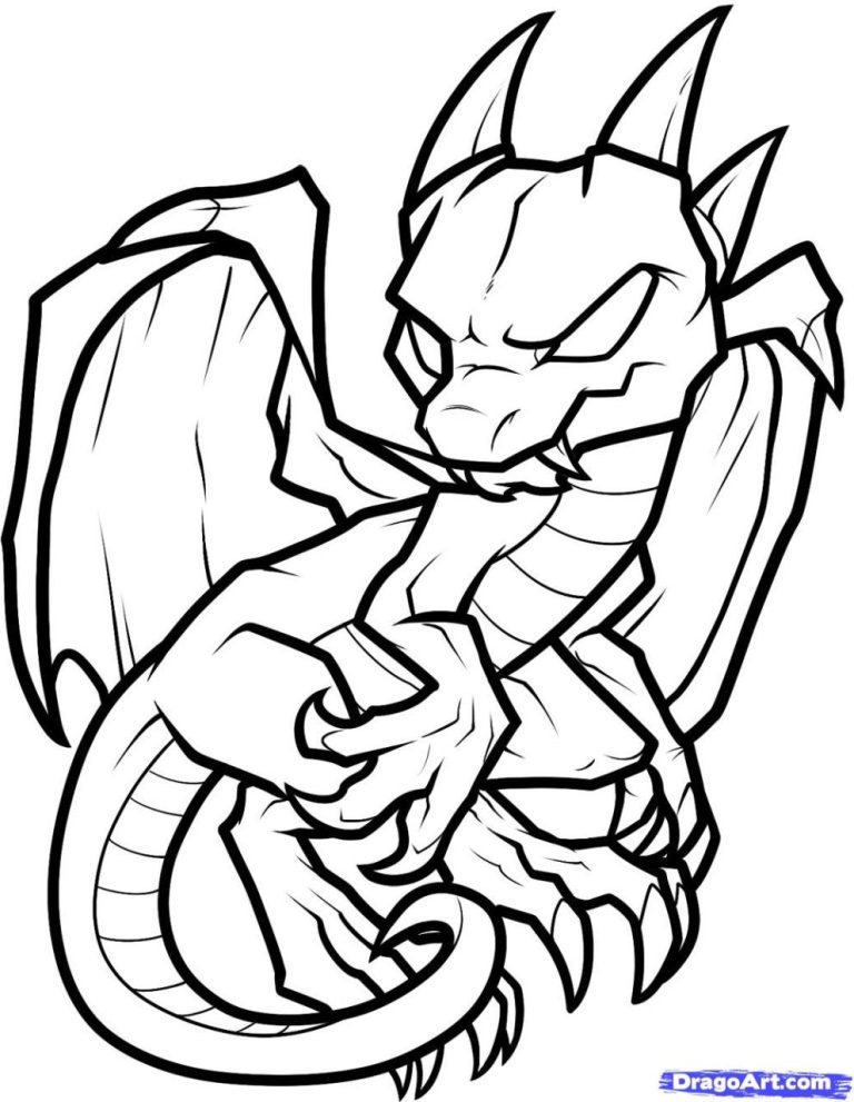 Dragon Coloring Pages Printable