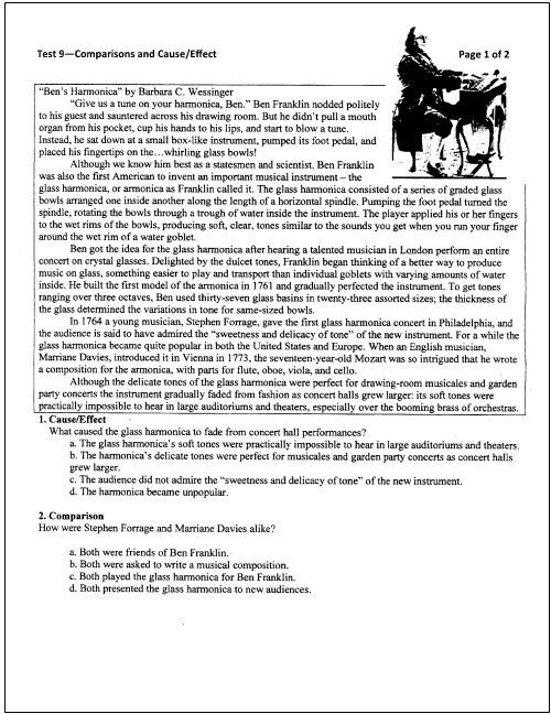 Year 5 Reading Comprehension Test Papers Free