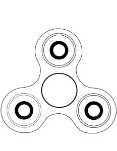Fidget Spinner Coloring Pages Worksheet School Coloring pages, Free