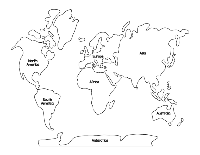 Map Coloring Pages