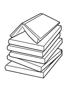 Book coloring pages to download and print for free