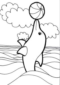 Free & Easy To Print Dolphin Coloring Pages Dolphin coloring pages