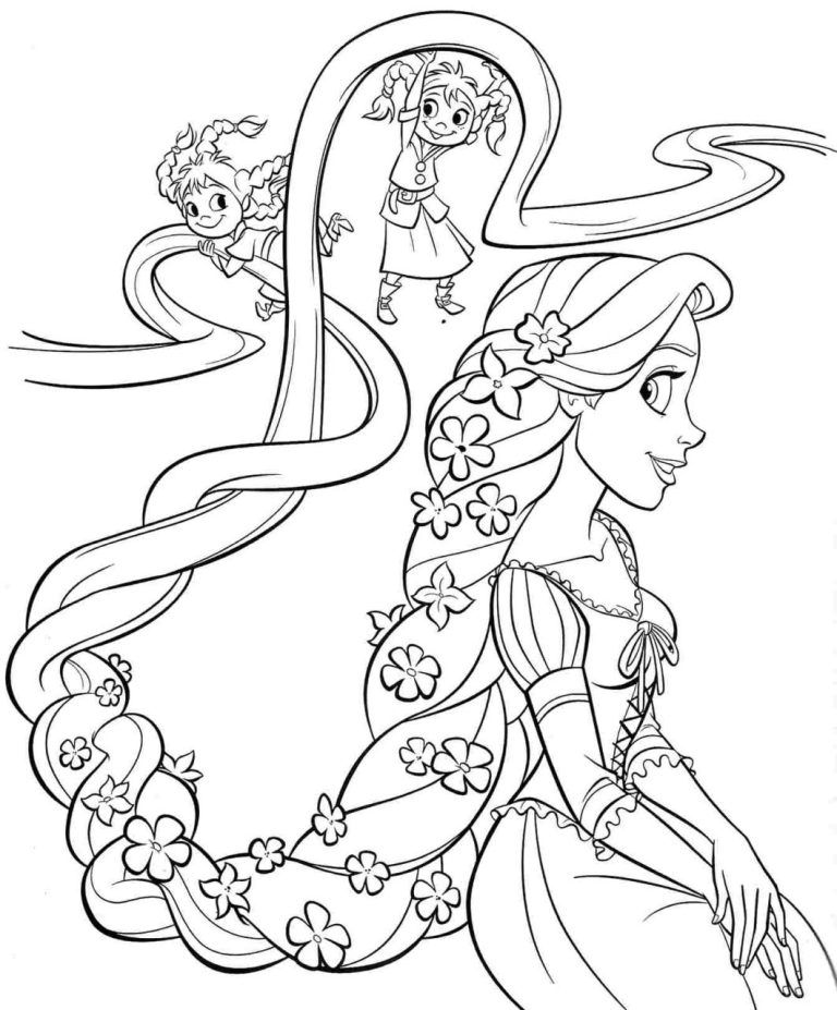 Printable Disney Princess Coloring Pages