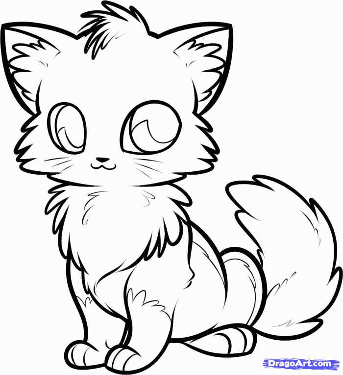 Printable Coloring Pages For Kids Cute fox