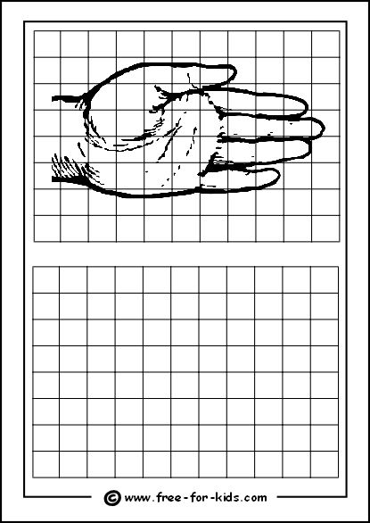 Grid Drawing Worksheets For Kids