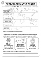Weather And Climate Worksheets Grade 6 Pdf