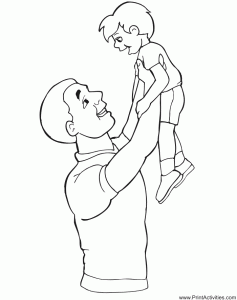 Fathers Day Coloring Pages Kids Coloring Home