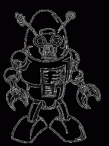 Coloring Pages Of Robots To Print Coloring Home
