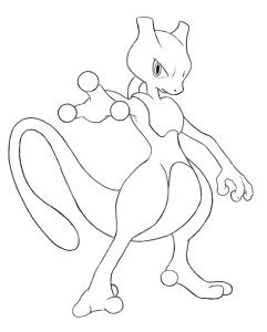 How To Draw Mewtwo Draw Central Pokemon drawings, Pokemon coloring