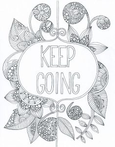 Positive Mandala Coloring Pages With Quotes Inspirational Quotes A