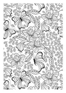 Get This Advanced coloring pages of Butterfly for Adults 7fg5