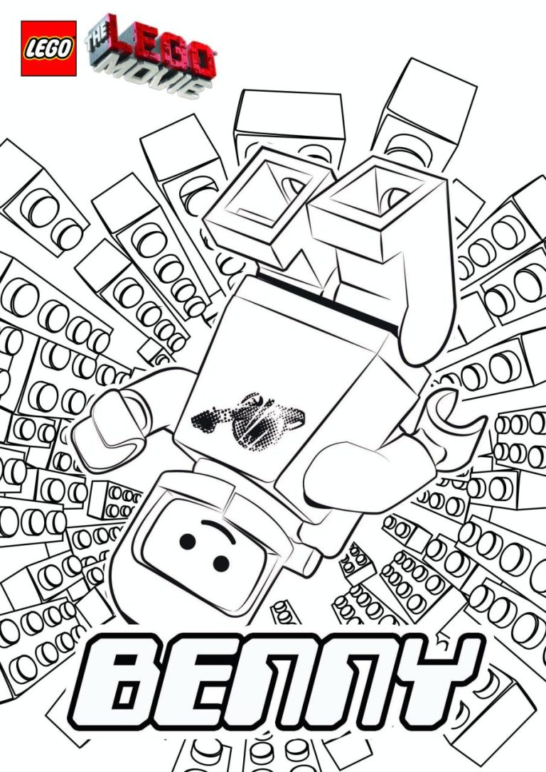 Coloring Page Lego