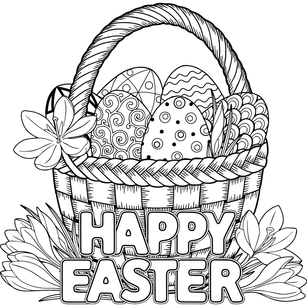 Easter Coloring Pages Pdf