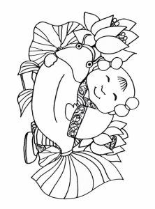 25 Free Chinese New Year Coloring Pages Printable