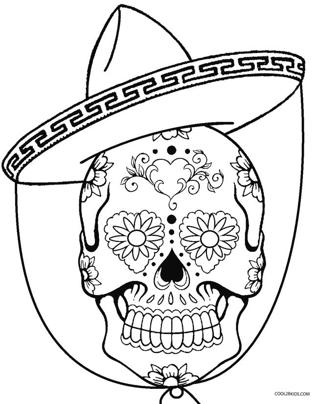 Mexican Coloring Pages