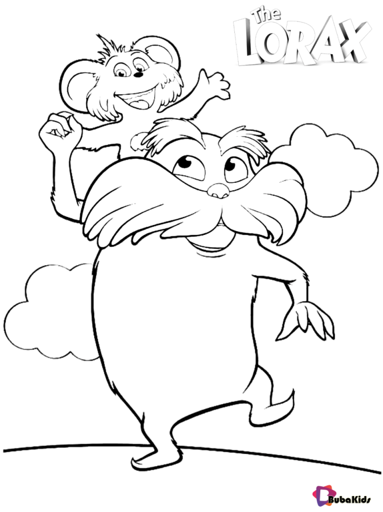 Lorax Coloring Pages