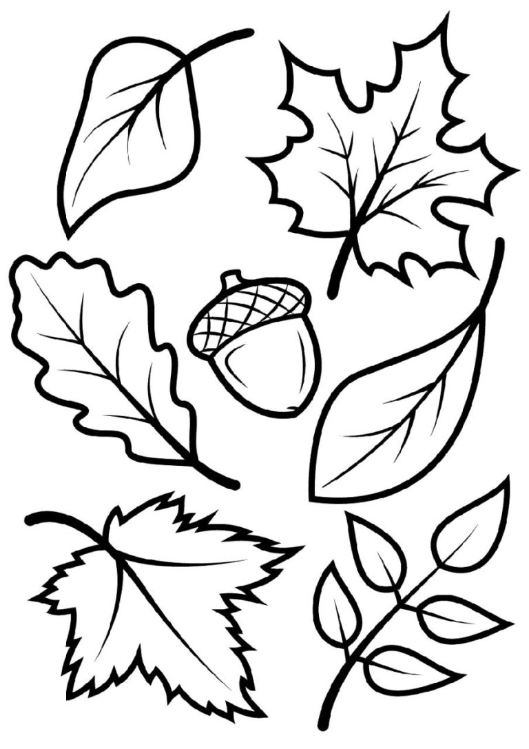 Coloring Pages Fall Printable