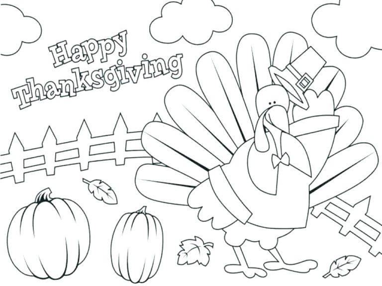 Coloring Pages For November