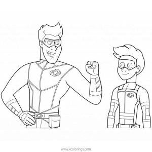 Henry Danger Cartoon Pages Coloring Pages