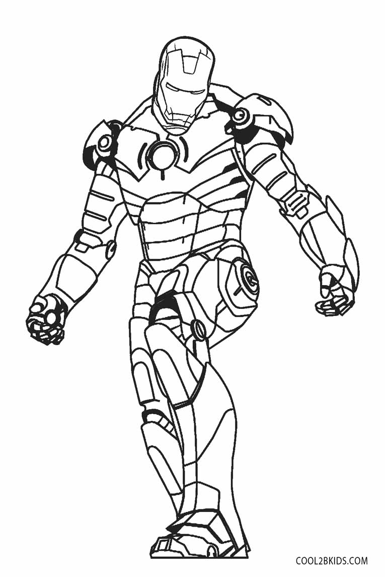 Coloring Pages Iron Man