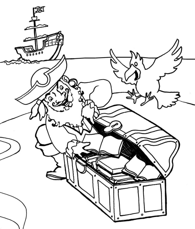 Coloring Pages Pirates