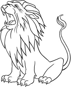 lion coloring pages Only Coloring Pages