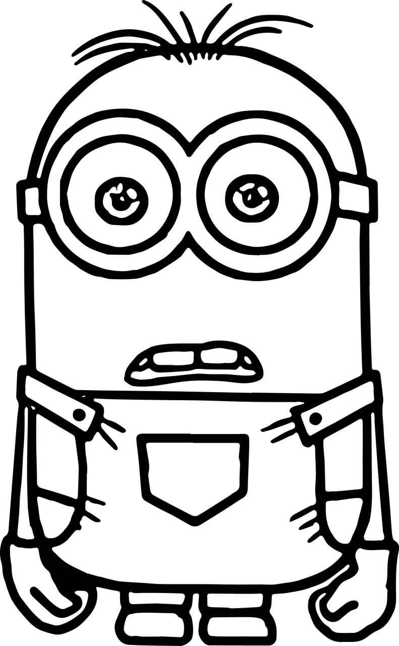 Minion Coloring Pages Rich image and wallpaper