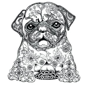 Dog Coloring Pages for Adults Best Coloring Pages For Kids