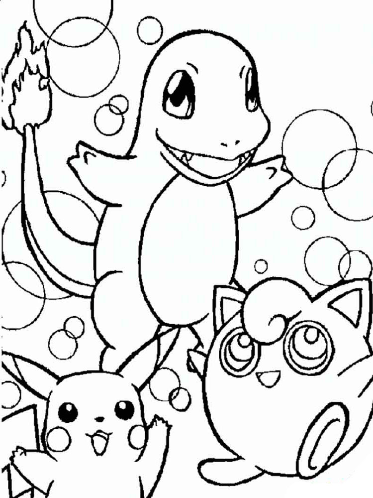 Free Printable Pokemon coloring pages.