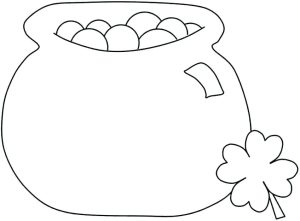 Pot of Gold Coloring Pages Best Coloring Pages For Kids
