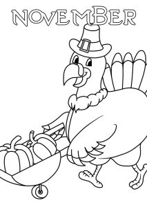 November Coloring Pages. 30 New Images Free Printable