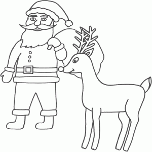 The Holiday Site Santa Claus Coloring Pages