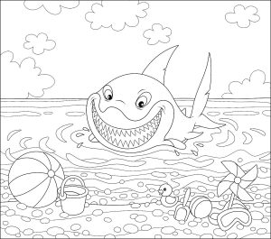 Coloring Pages Of Sea Creatures Pin On Kids Crafts Ocean animals