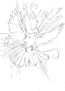 Coloring Pages Holy Spirit and Pentecost