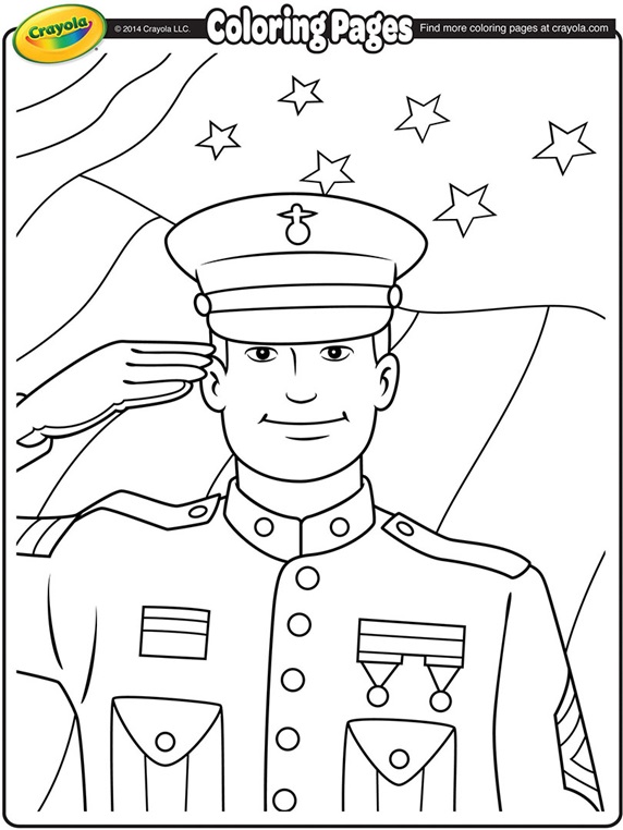 Coloring Pages For Veterans Day